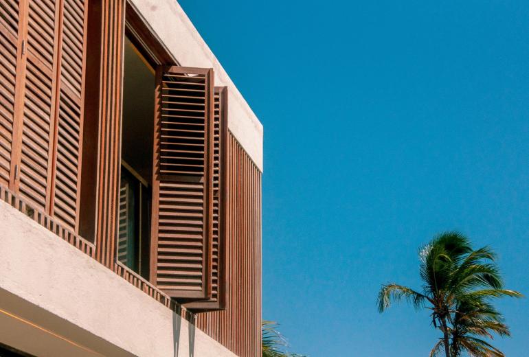 Cea075 - Casa pé na areia em Ilha de Guajiru, Ceará