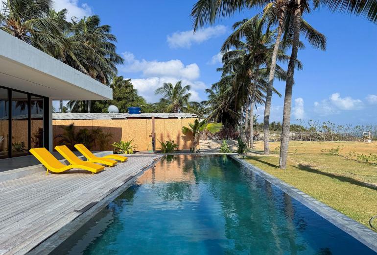 Cea075 - Casa pé na areia em Ilha de Guajiru, Ceará