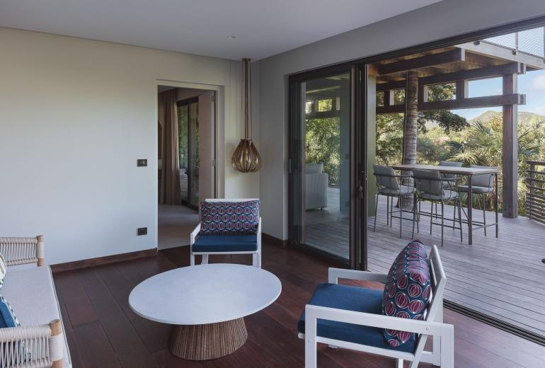 Stb004 – Villa contemporaine avec vue sur la mer à St. Jean