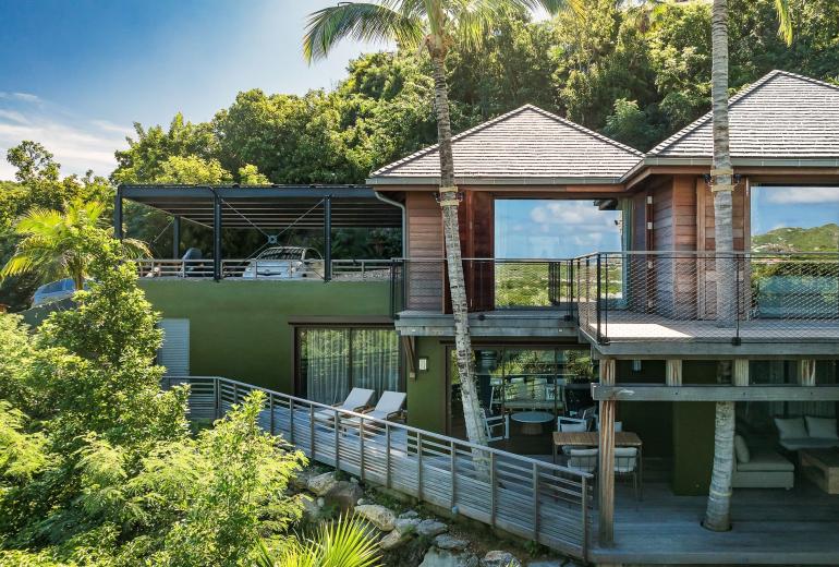 Stb004 - Villa with ocean views in St. Jean