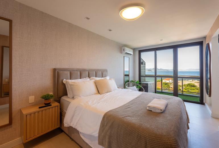 Rio037 - Cobertura de 3 quartos em Arpoador