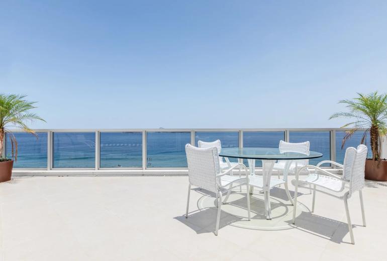 Rio257 - Duplex Penthouse facing Station 9 with sea view in Ipanema