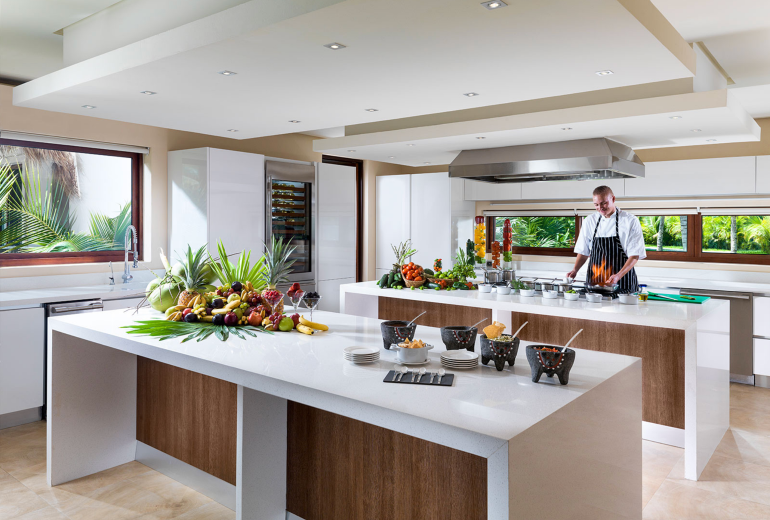 Pmo005 - Villa à beira-mar com piscina em Puerto Morelos