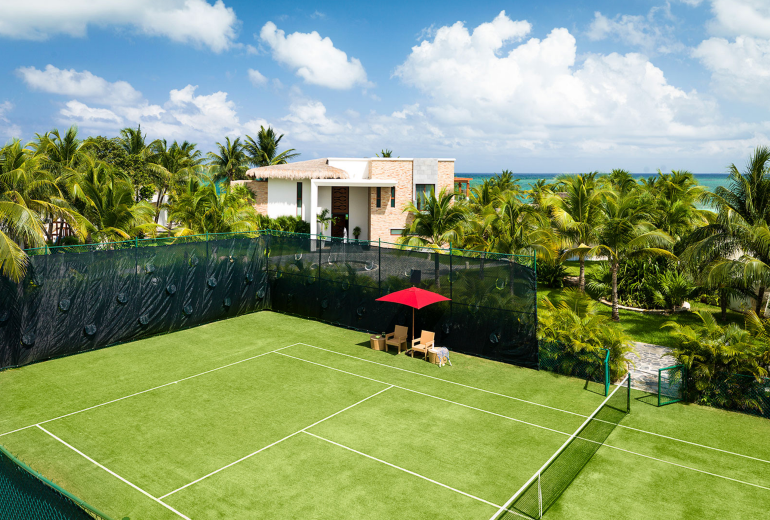 Pmo005 - Villa à beira-mar com piscina em Puerto Morelos