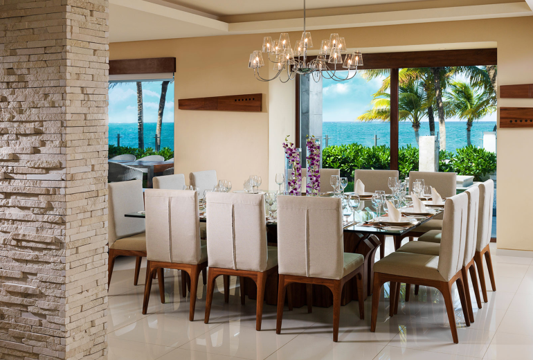 Pmo005 - Villa à beira-mar com piscina em Puerto Morelos