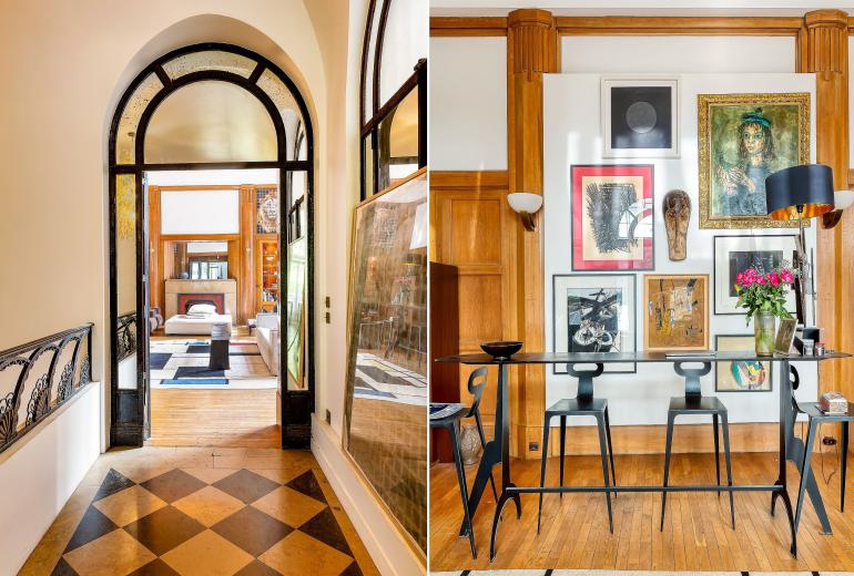 Par056 - Mansion-Style Apartment by Parc Monceau