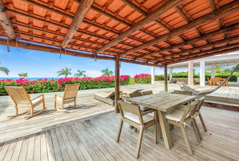 Sxm017 – Villa avec vue sur la mer avec piscine à Terres Basses