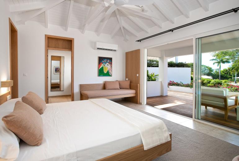 Sxm017 – Villa avec vue sur la mer avec piscine à Terres Basses