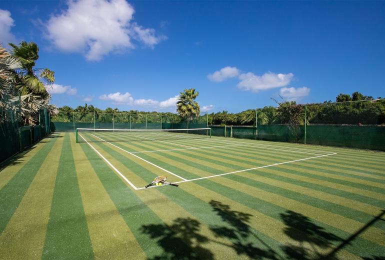 Sxm022 – Contemporary home with tennis court near Baie aux Prunes