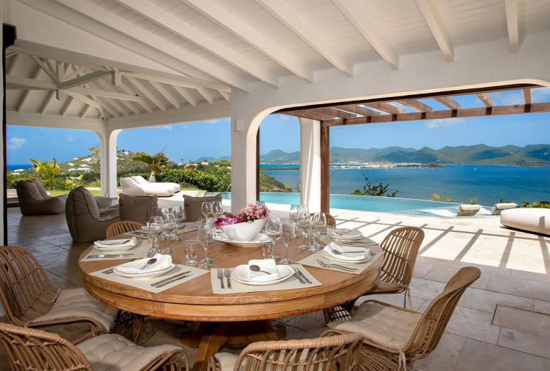 Sxm023 – Villa de style marocain avec vue sur Simpson Bay Lagoon