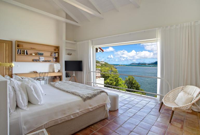 Sxm025 – Architectural home with lagoon views in Terres Basses