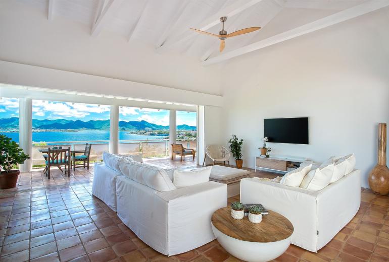 Sxm025 – Architectural home with lagoon views in Terres Basses