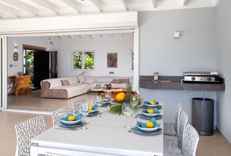 Sxm030 – Villa avec vue sur la mer et piscine à Mont Vernon