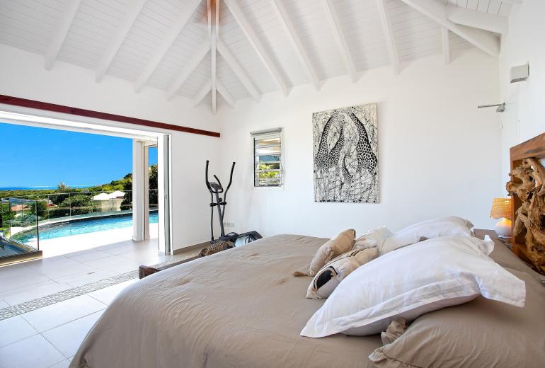 Sxm030 – Villa avec vue sur la mer et piscine à Mont Vernon