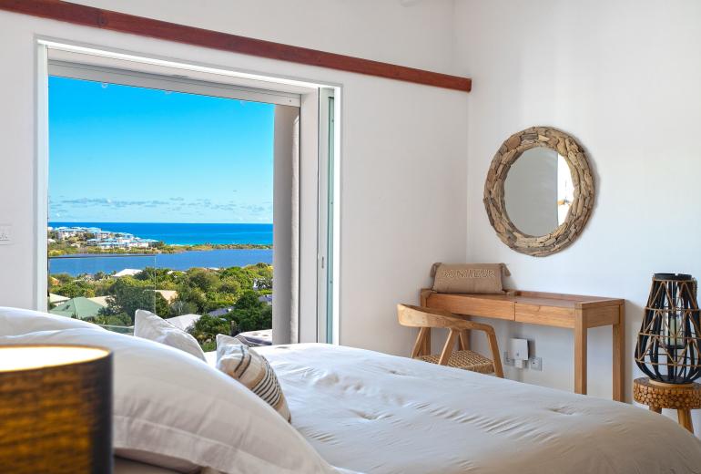Sxm030 – Villa avec vue sur la mer et piscine à Mont Vernon