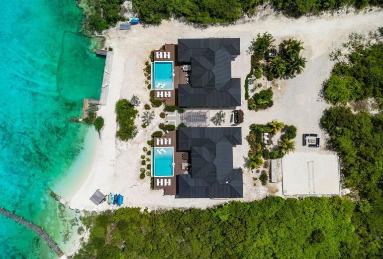 Bhs031 - Luxury beachfront villas with private dock in Exuma