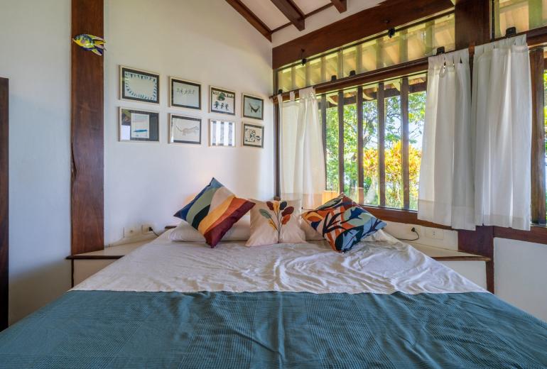 Sao601 - Casa frente al mar en medio de la naturaleza en Ilhabela