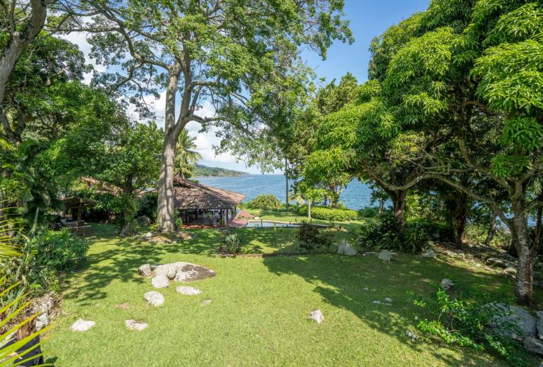 Sao601 - Casa frente al mar en medio de la naturaleza en Ilhabela