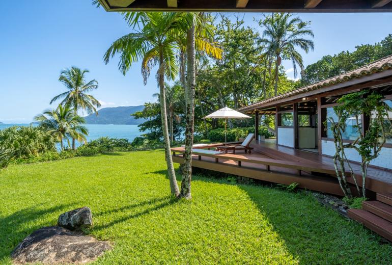 Sao601 - Casa frente al mar en medio de la naturaleza en Ilhabela