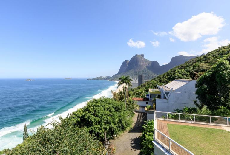 Rio106 - Mansão com vista incrível para o mar em São Conrado
