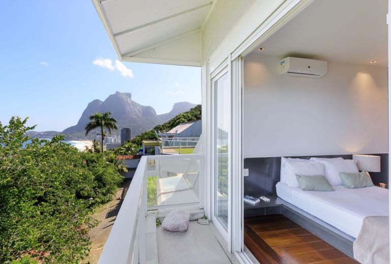 Rio106 - Mansão com vista incrível para o mar em São Conrado