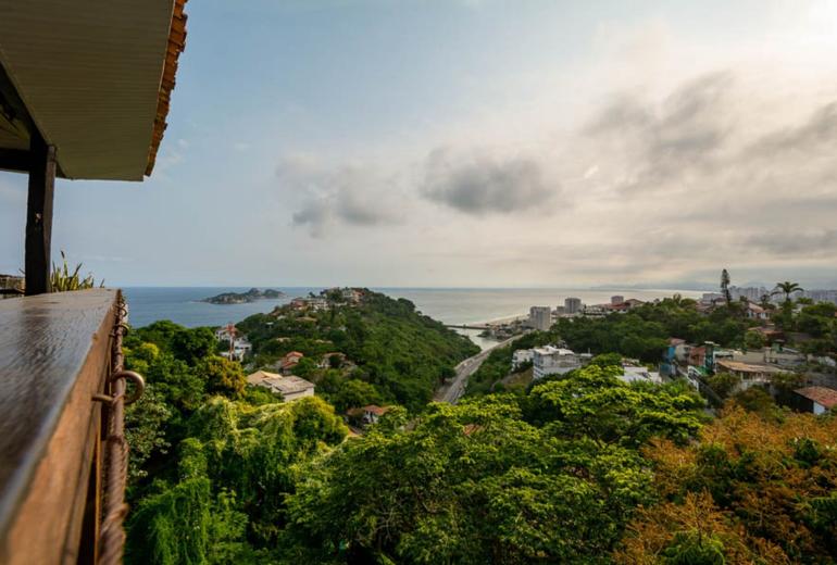 Rio966 - Casa con espectacular vista al mar en Joá