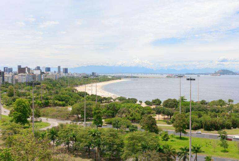 Rio349 - Lindo apartamento com vista mar no Flamengo