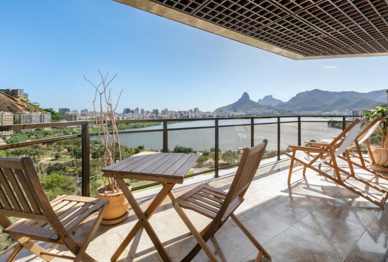 Rio376 - Lindo apartamento com vista na Lagoa