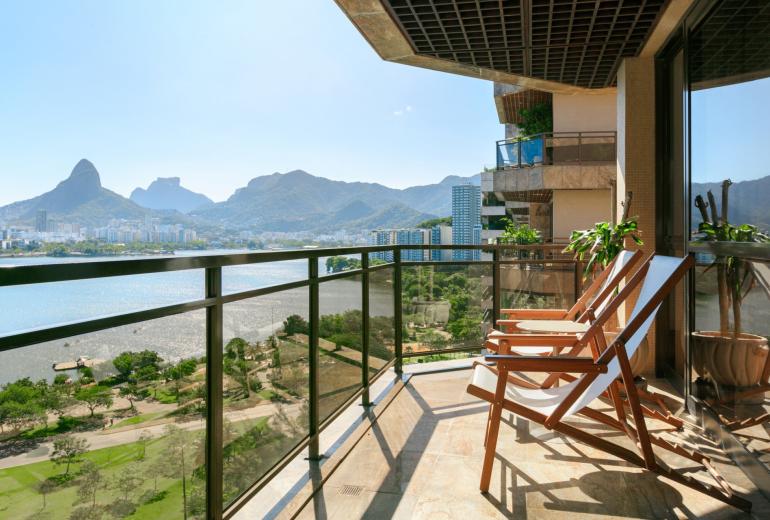 Rio376 - Lindo apartamento com vista na Lagoa