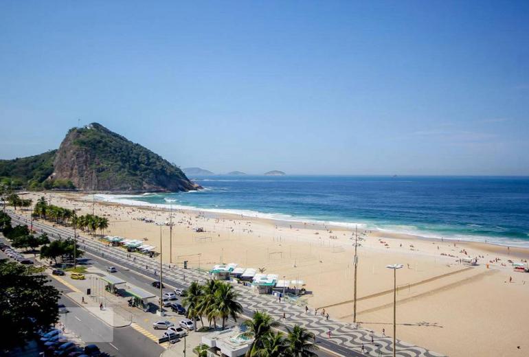 Rio384 - Apartamento beira-mar no Leme, em Copacabana