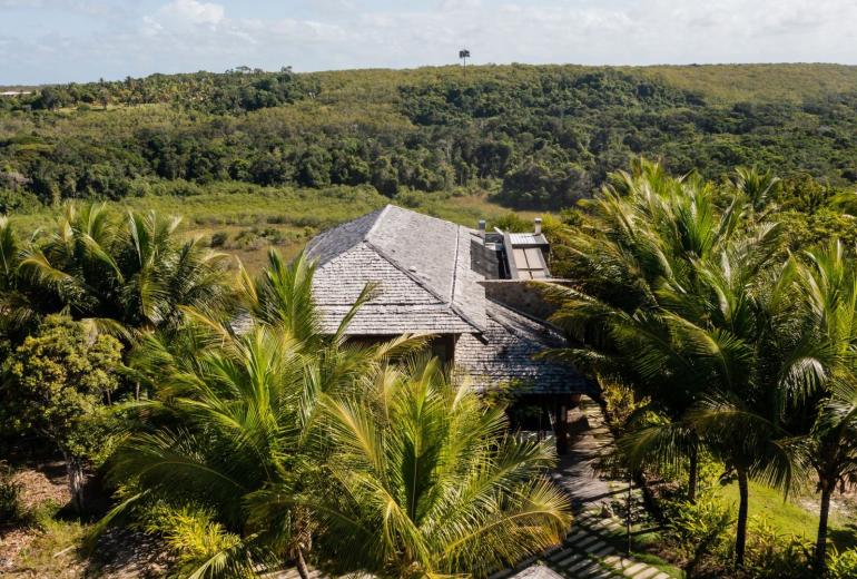 Bah080 - Linda casa com vista para o mar em Trancoso