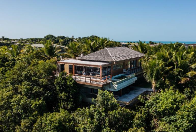 Bah080 - Linda casa com vista para o mar em Trancoso