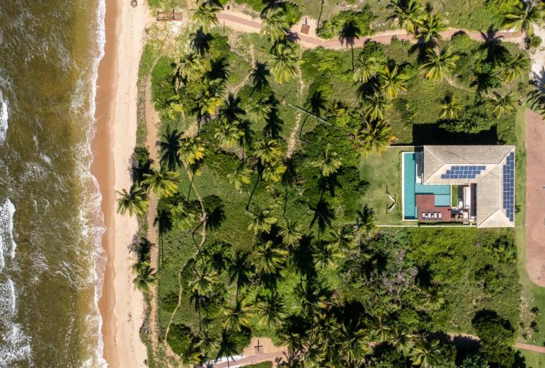 Bah421 - Hermosa villa frente al mar en Praia do Forte