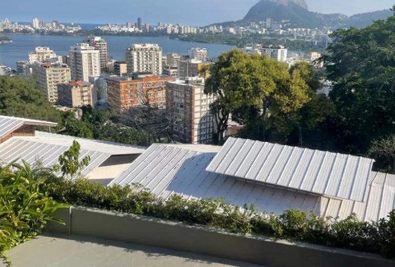 Rio297 - Casa com vista panorâmica no Jardim Botânico