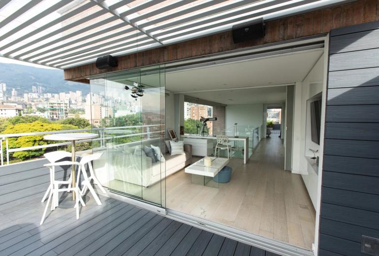 Med042 - Penthouse  de 1 cuarto para alquiler en Medellín