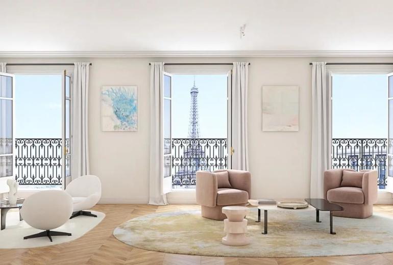 Par800 - Apartment for sale in Paris - Eiffel Tower view