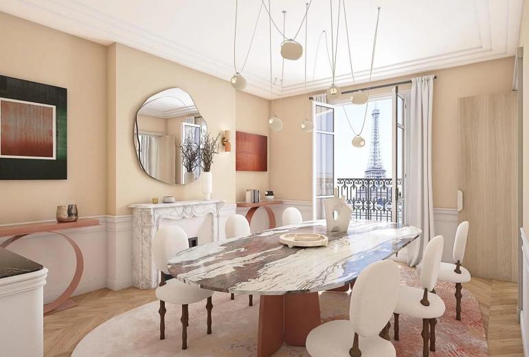 Par800 - Apartment for sale in Paris - Eiffel Tower view