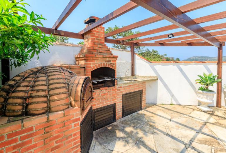 Buz029 - Casa de luxo em frente ao mar em Búzios