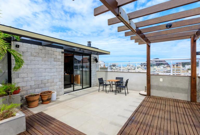 Rio164 - Penthouse en duplex avec terrasse panoramique à Copacabana