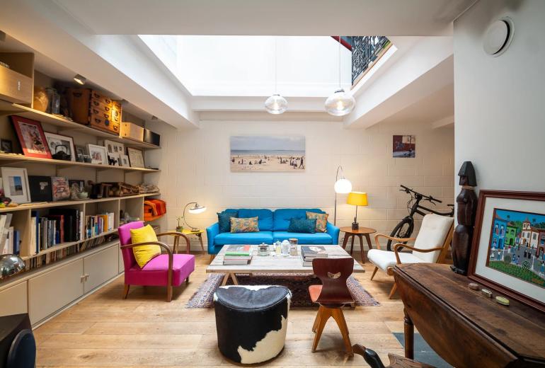 Par036 - Maison de ville avec terrasses en plein cœur du 17e arrondissement