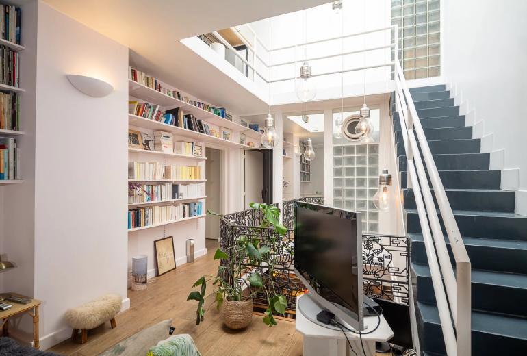 Par036 - Maison de ville avec terrasses en plein cœur du 17e arrondissement