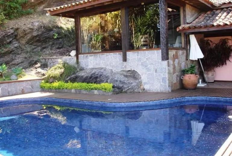 Buz050 - Maison avec vue à Joao Fernandes, Buzios