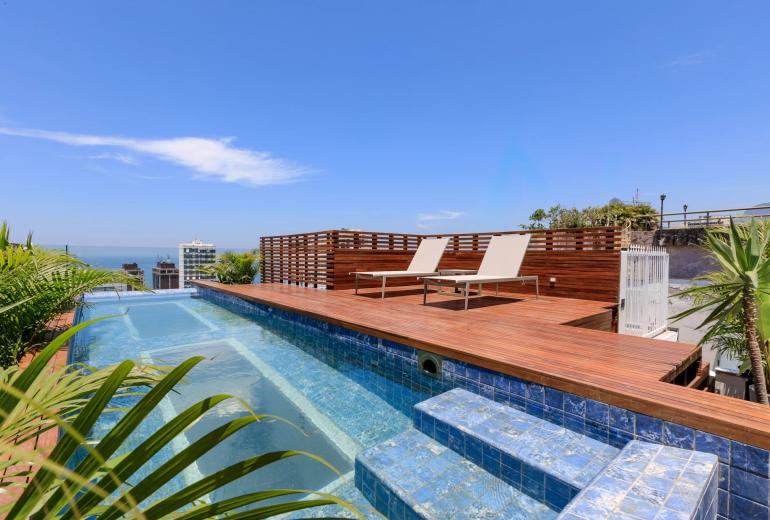 Rio004 - Cobertura tríplex extraordinária com vista 360º