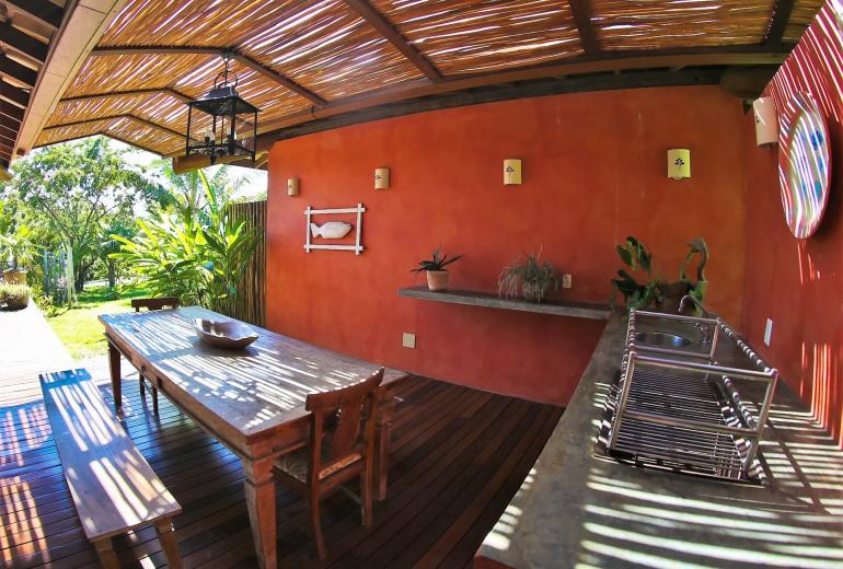 Bah159 - Fantástica casa com piscina em Itacaré