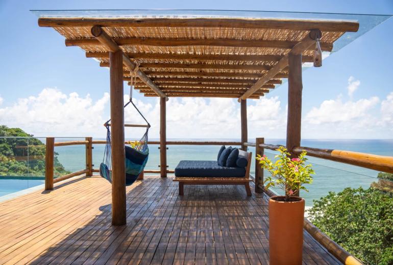 Bah151 - Villa de 5 suites con vista al mar en Itacaré