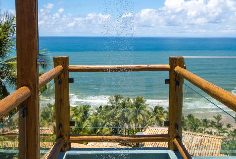 Bah151 - Villa de 5 suites con vista al mar en Itacaré