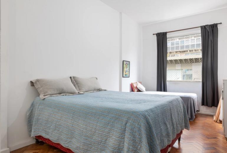Rio374 - Apartamento espaçoso no Leblon