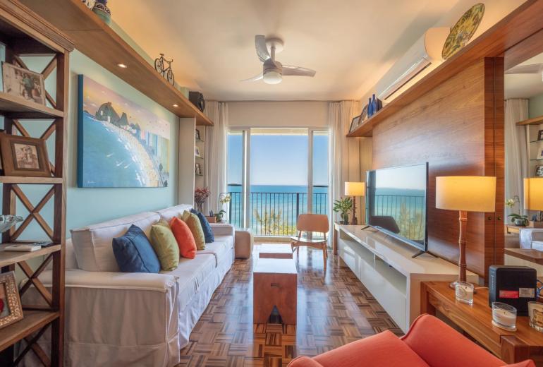Rio111 - Apartamento com vista espetacular - Arpoador, Rio de Janeiro