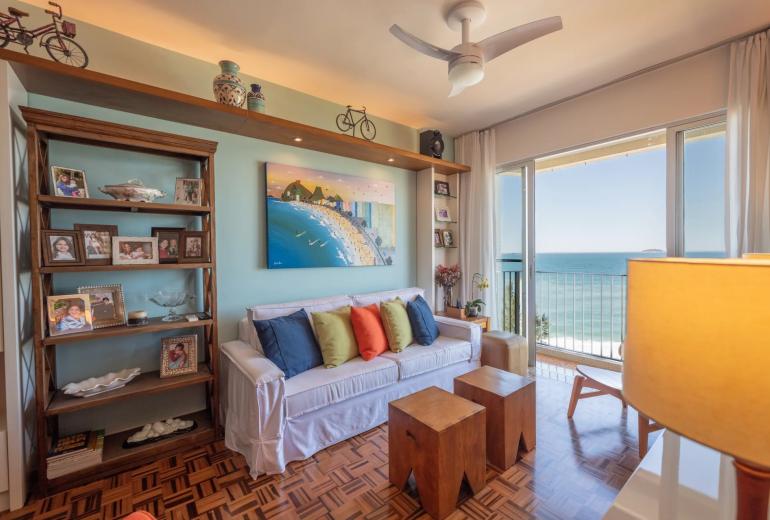 Rio111 - Apartamento com vista espetacular - Arpoador, Rio de Janeiro