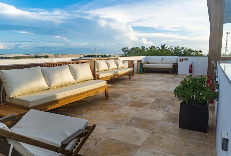 Cea081 - Duas residências independentes com rooftop e vista para o mar